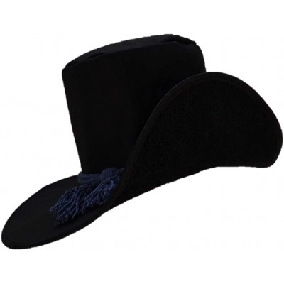 Cowboy Hats Brand Old School Formal Party Chivalric Model 1858 Dress Hat - Blue Cord Band - C318LEKANK7 $39.09