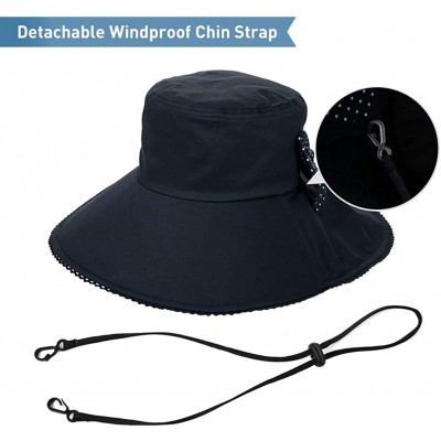 Sun Hats Womens Packable SPF 50 Ponytail Sun Hat Summer Mask Hiking Gardening Beach Fishing 57-59cm - 69053beige - CI18SO8RNM...