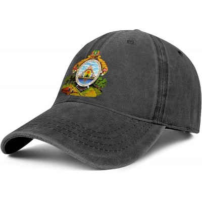 Baseball Caps Unisex Baseball Cap Cowboy Hat Flag Map of Jamaica Dad Hats Trucker Hat - Honduras National Emblem-2 - CL18W0IL...