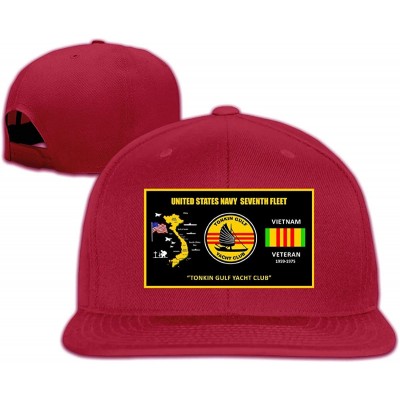 Baseball Caps US Navy Tonkin Gulf Yacht Club Vietnam Veteran Unisex Hats Classic Baseball Caps Sports Hat Peaked Cap - Dark R...