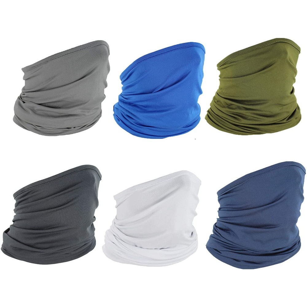 Balaclavas Protection Bandana Balaclava Headwear Fishing - Multi-6pcs - CA197SO5IOH $25.89