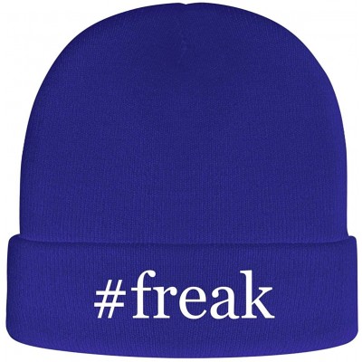 Skullies & Beanies Freak - Hashtag Soft Adult Beanie Cap - Blue - CF18AX35WY7 $20.39