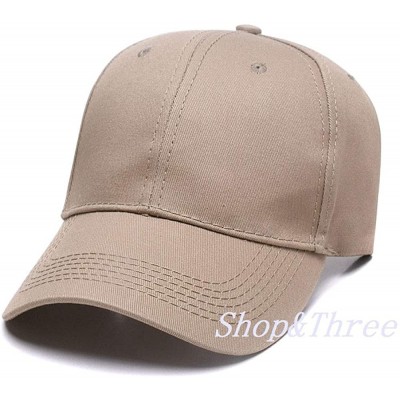 Baseball Caps Custom Embroidered Baseball Cap Personalized Snapback Mesh Hat Trucker Dad Hat - Khaki - CT18HLU7NRC $16.26