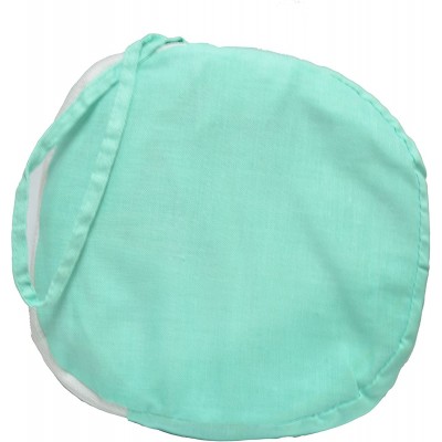 Sun Hats Women's Foldable Cotton Sun Hat- 18 in Diameter Brim - Mint - C611N7I7R6T $18.11
