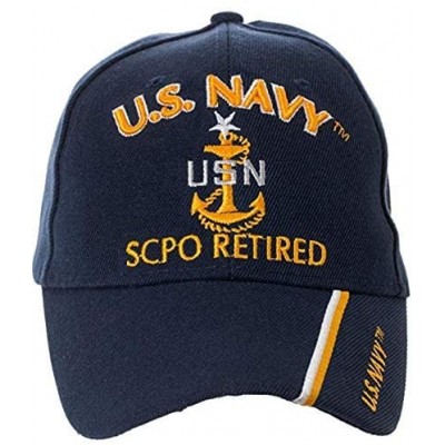 Baseball Caps U.S. Navy Chief Petty Officer Retired Cap - CR1825I2YQ7 $15.00