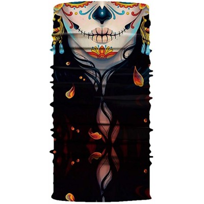 Balaclavas Mr Plz Face Mask- Rave Bandana- Neck Gaiter- Scarf- Summer Balaclava For Dust Wind UV Protection - Lya - CT197AEOD...