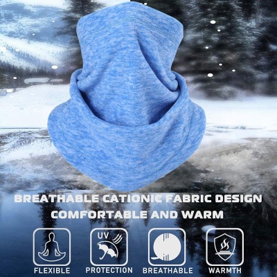 Balaclavas Summer Face Scarf Neck Gaiter Neck Cover Breathable Sun for Fishing Hiking Camping Outdoors Sports - Light Blue-1 ...
