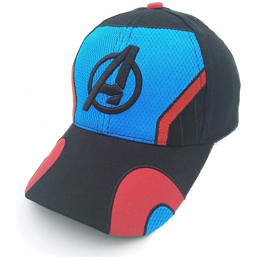 Baseball Caps Endgame Superhero Adjustable Hat Baseball Cap Cosplay Accessories - Blue - CR18RXN4Z9T $11.54