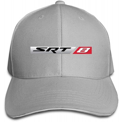 Baseball Caps Muscle-Car-SRT8 Hip Hop Baseball Cap Golf Trucker Baseball Cap Adjustable Peaked Sandwich Hat Black - Gray - C2...