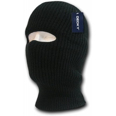 Balaclavas Face Mask 1 Hole Beanie - Black - CW11903GE0Z $9.02