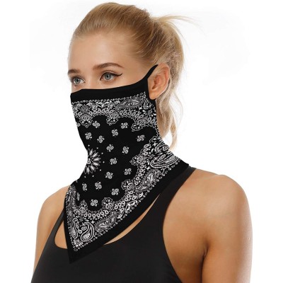 Balaclavas 3D Cool Unisex Bandana Rave Face Mask Anti Dusk Neck Gaiter Face Cover UV Protection Outdoor Face Cover - CC1987OM...