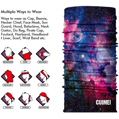 Balaclavas CUIMEI Seamless Protection Motorcycle Multifunctional - A-Vast Cosmos 1 - CQ196825UYL $9.14