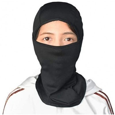 Balaclavas Summer Men Women Balaclavas Face Ski Mask Windproof Sports Outdoor - Black - CS18XS3O8ES $11.69