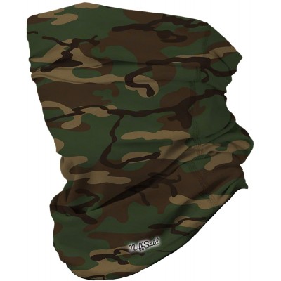 Balaclavas 12 in 1 Multifunctional Headwear Face Mask Headband Neck Gaiter - Classic Green Camo - C2197668T4Z $14.87