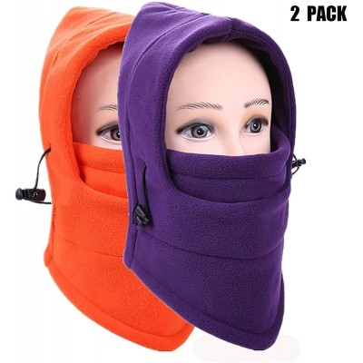 Balaclavas Balaclava Face Mask Pack of 2 - Ski and Winter Sports Headwear- Neck Gaiter and Motorcycle Helmet Liner MK8 - C918...