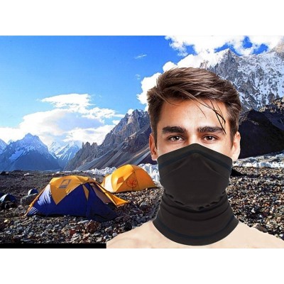 Balaclavas Summer Neck Gaiter Face Scarf/Face Cover/Bandana Neck Cover for Sun Hot Cycling Hiking Fishing - Coffee - CR18YZQI...