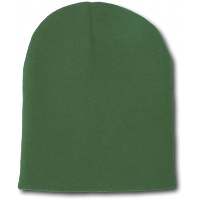 Skullies & Beanies Solid Beanie - Olive - CJ18725EYYR $9.14