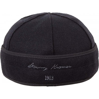 Newsboy Caps Original Kromer Cap - Winter Wool Hat with Earflap - Red/Black Plaid - C3115DV9X01 $41.27