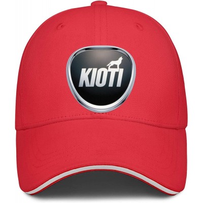 Baseball Caps Trendy Hat Cotton Mens Women Dad-Hat - Red-33 - CZ18A8LRKKO $18.86