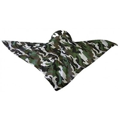 Visors Camouflage Bandana Cap Visor Tie Unisex Army Hat - Forest Green - CC11MJ8ITF1 $11.40