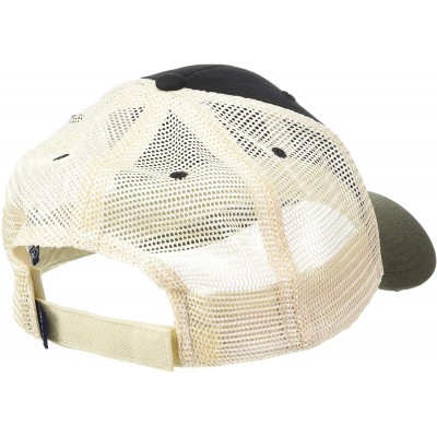 Baseball Caps Womens Soft Mesh Sideline Cap - Black/Natural/Loden - C218E3X9YWZ $17.52