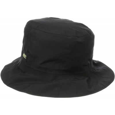 Sun Hats Men's Gore-Tex Bucket Hat - Black - CQ115FCJRBX $43.28