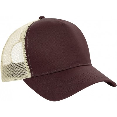 Baseball Caps Snapback Trucker - Chocolate/ Caramel - CA11JZ0644J $19.44