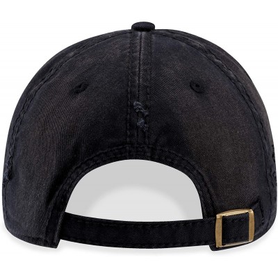 Baseball Caps Sunwashed Chill Cap Baseball Hat Collection - Fish Night Black - C2188HHAINK $27.07
