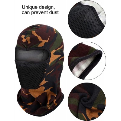 Balaclavas 3 Pieces Balaclava Face Mask Motorcycle Mask Windproof Camouflage Fishing Cap Face Cover for Sun Dust Protection -...