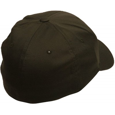 Baseball Caps Wooly Combed Twill Flexfit Cap-Olive W33S70F - CQ111GHARYB $27.61