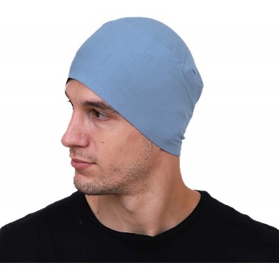 Skullies & Beanies Men's Cotton Beanies (Multicolours- Free Size) - CX18EQSDH9M $11.06