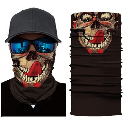 Balaclavas Windproof Seamless Face Mask Bandana for Riding Cycling Motorcycle Multifunctional Headwear (1-Q- Free Size) - CZ1...