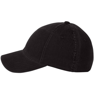 Baseball Caps Garment Washed Cap- Low Profile- Black - CD118N6XME1 $8.61