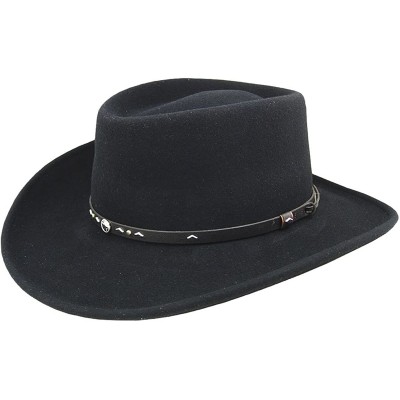 Cowboy Hats Men Black Hills Hat - Black - C4113PVRRI1 $78.82