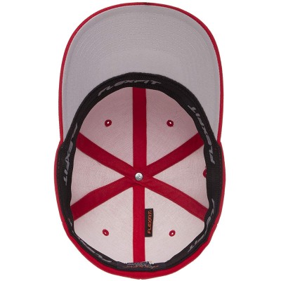 Baseball Caps Men's Wool Blend Hat - Red - CG193KLUOZ2 $11.12