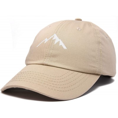 Baseball Caps Outdoor Cap Mountain Dad Hat Hiking Trek Wilderness Ballcap - Khaki - CO18SLZYKTS $10.18