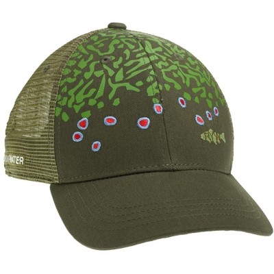 Baseball Caps Brook Trout Skin Hat - CU11V58269L $28.55