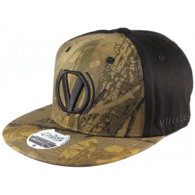 Baseball Caps Fitted Stretch-Fit Hats - Outlander Camo / Black - CB188AGE474 $12.79
