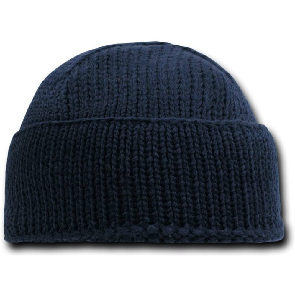 Skullies & Beanies Sailor Beanies (One Size- Navy Blue) - CH112QC8NS3 $8.29