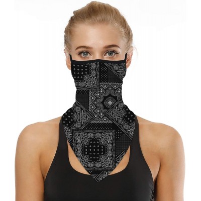 Balaclavas Face Mask for Women Man Bandana Balaclava with Ear Hangers Cooling Neck Gaiter Scarf - Jy-bxhe-023 - CE198H8MX65 $...