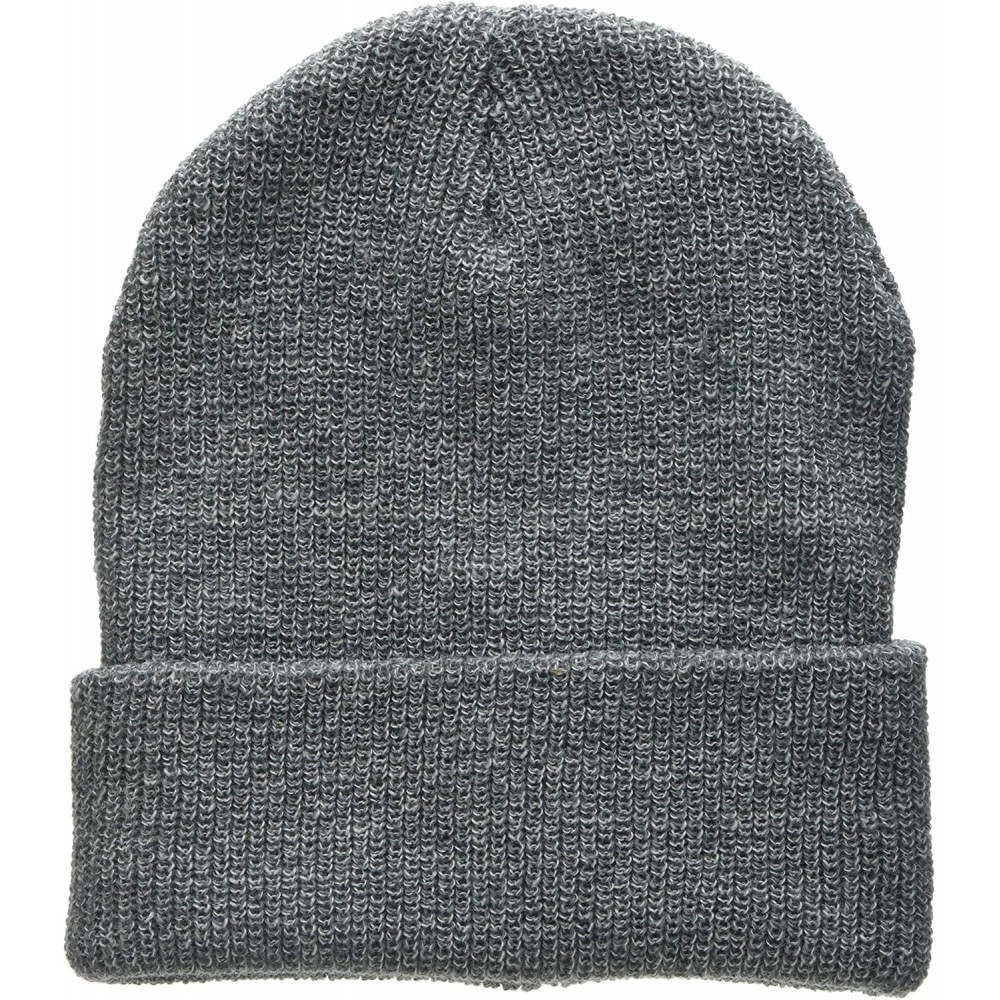 Skullies & Beanies Heritage Beanie - Heather Grey - CT11HNGX2JR $11.58