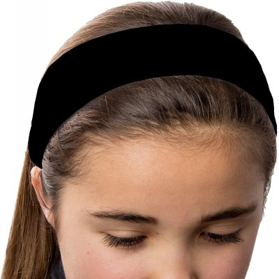 Headbands 1 DOZEN 2 Inch Wide Cotton Stretch Headbands OFFICIAL HEADBANDS - Available - CG11QNR6OJ7 $13.87