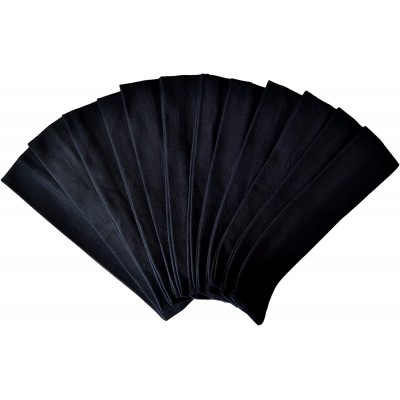 Headbands 1 DOZEN 2 Inch Wide Cotton Stretch Headbands OFFICIAL HEADBANDS - Available - CG11QNR6OJ7 $13.87