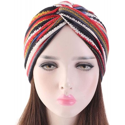 Skullies & Beanies Turban Hat Chemo Cap Beanie Skullies Sport Hair Wrap Yoga Head wrap for Women - 3 - C518ZM4UX7T $10.67