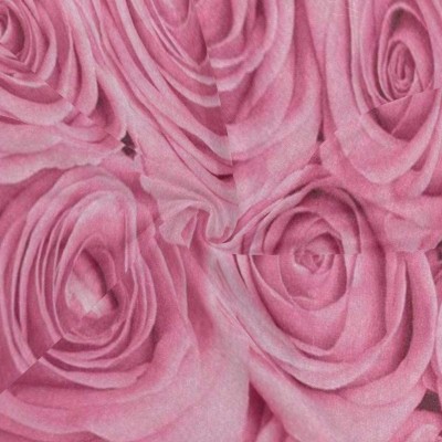 Balaclavas Valentine's Day Pink Rose Flower Face Mask UV Sun Mask Dust Wind Neck Gaiter Magic Bandana - CW197QTXHUE $24.90