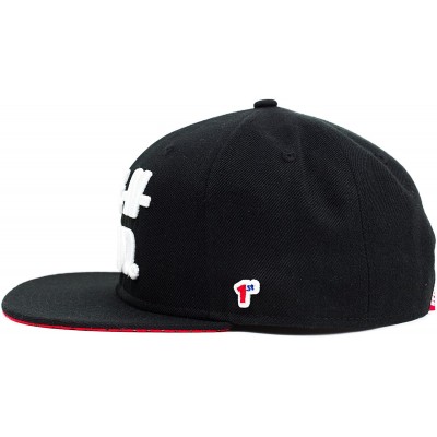 Baseball Caps FRDP Rise N Grind Snapback Hat Black - C2185H63924 $11.44