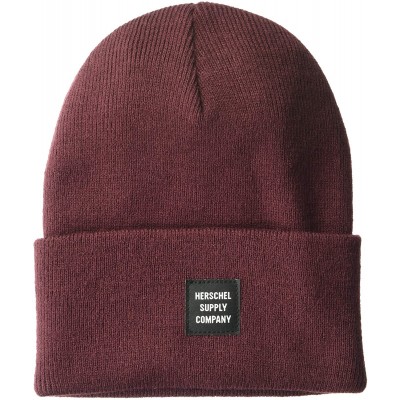 Skullies & Beanies Men's Abbott - Plum - CJ18L9Z56KG $22.60