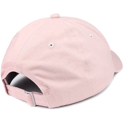 Baseball Caps Oregon Embroidered 100% Cotton Adjustable Cap Dad Hat - Lt-pink - CU18SNAKRIO $15.11