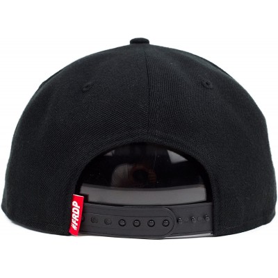 Baseball Caps FRDP Rise N Grind Snapback Hat Black - C2185H63924 $11.44