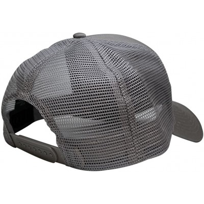 Baseball Caps Desert Storm Veteran Embroidered Patch Snapback Mesh Trucker Cap - Grey - C3189OKQOEO $18.35